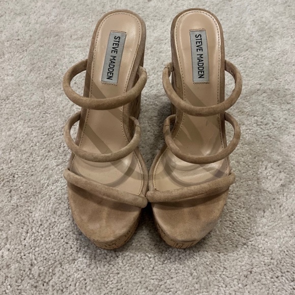 Steve Madden Summer Camel Suede - Picture 2 of 6
